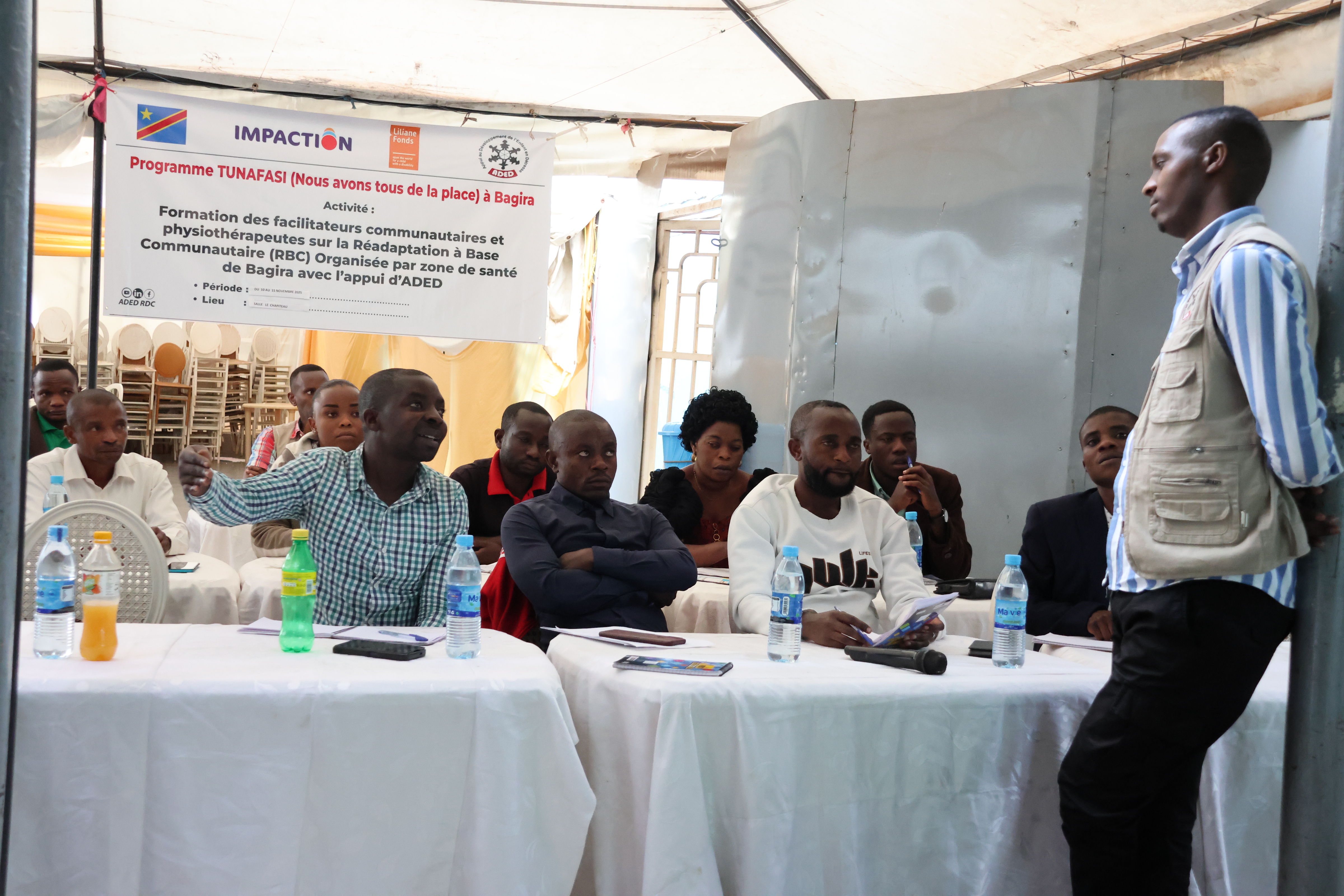 ADED strengthens the skills of community facilitators and physiotherapists in Community-Based Rehabilitation.